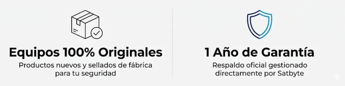 Garantía Oficial SATBYTE