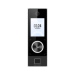 Terminal Facial MinMoe WiFi y PoE con Lector de Huella y MIFARE / Boton de Llamada / Exterior IP65 / 1000 Rostros / HIK-IA / HikConnect Teams frontal_0S400-10