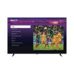 SmartTV QLED 4K UHD 58 Pulgadas / Resolución 3840 × 2160 / Tecnología QLED / 1GB DDR4 RAM / 512MB ROM / 3 Puertos HDMI / WiFi 2T2R / ROKU / Audio 8W+8W / VESA 200×200 mm frontal_0S400