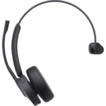 Diadema Bluetooth de Yealink BH70 Mono Con Certificación Microsoft Teams y Base de Carga frontal_0S400-23
