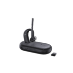Diadema inalámbrica Yealink BH71 Pro USB-A/C con Cancelación de Ruido, Audio HD y Base de carga portátil frontal_0S400-26