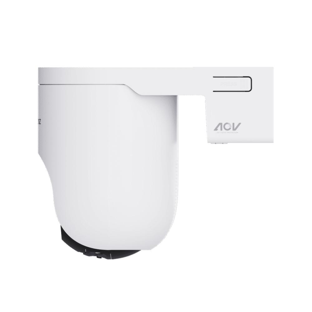 lateral_izquierda_0S1000-1 Cámara IP PT Con Batería / Wi-Fi 6 + 4G LTE / 2K+ (4megapixel) / IP65 / Detección IA Persona-Vehiculo / Visión Nocturna Color / Compatible con Panel Solar CSPSP8 CSHB8C/4G/W 3