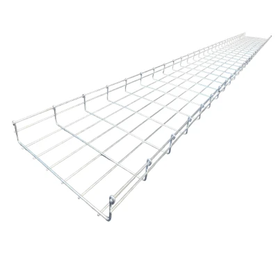 lateral_izquierda_0S400-3 Charola Tipo Malla Línea MallaFils® 300x54 mm para hasta 232 Cables Cat6 / Uso Interior con Acabado EZ / Tramo 3 m ML-54-300EZ 3