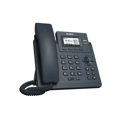lateral_izquierda_0S400-42 Teléfono IP Empresarial Yealink SIP T31P con 2 Líneas SIP y Conferencia de hasta 5 Participantes SIP-T31P 3
