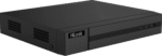 DVR Híbrido / 8 Canales TurboHD + 8 Canales IP / 8 Megapixel (4K) / H.265+ / Audio Bidireccional / 1 Bahía de Disco Duro lateral_izquierda_0S400-55