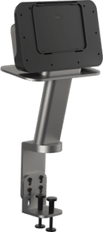 Soporte Fijo para Mesa / Tablet / Quick Lock / Giro 180° / Cerradura Doble Seguridad / Banco de Energía / Mesas hasta 100 mm (3.9 in) listado_0S400-5