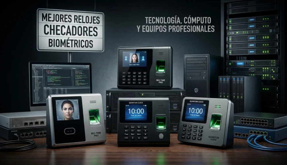 Mejores Relojes Checadores Biométricos para Empresas 6