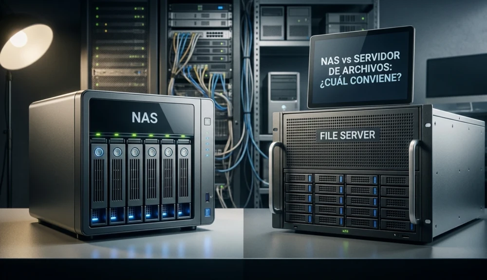 NAS vs servidor de archivos: cuál conviene para tu negocio NAS vs servidor de archivos: cuál conviene para tu negocio 6