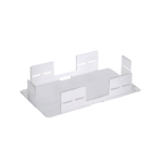 Soporte Para Apilar de 1 a 4 Charolas de Empalme FST6, Compatible con Paneles FWME4 y FWME8, Color Gris portada_0S1000-156