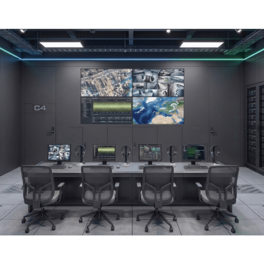 portada_0S1000-54 Kit Videowall 2x2 / 4 Pantallas 55" Full HD / Decodificador 16CH 4K / Base de Piso / Hikvision DS-VW2X20B55 1