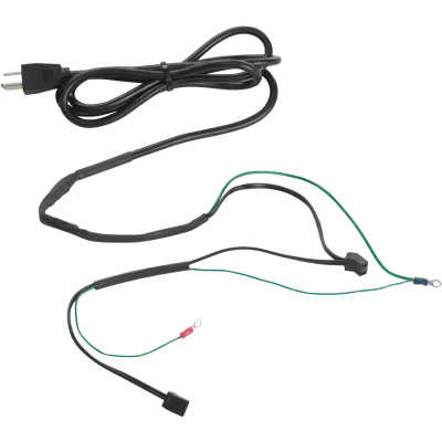Fan Cord con Termostato Integrado / 1.8 m (5.9 ft) / 115V / 10A / Cobre / Negro / 2 Conectores para Ventiladores