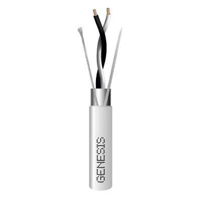 Cable de Comunicación / 1 Par / 22 AWG / Blindado Trenzado / Plenum / 305 m (1000 ft) / EIA-485 / BACnet