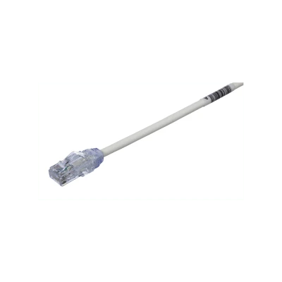 Cable de Parcheo UTP Cat6A / 28AWG / CM-LSZH / 0.5 m (1.64 ft) / Blanco