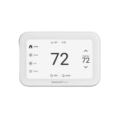 Termostato Inteligente / Pantalla Táctil 5 pulgadas / Control IAQ Humedad-VOC-CO2 / 4H-2C Bomba de Calor / Wi-Fi-Bluetooth-Matter / Video Doorbell Streaming / ENERGY STAR