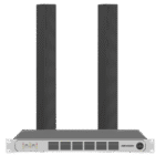 Kit Amplificador Clase D / 2×250W @ 8Ω / 4 Entradas XLR / 4 Salidas Speakon / 2 Bocinas Columna 150W / Respuesta 100 Hz - 18 kHz portada_0S400-161