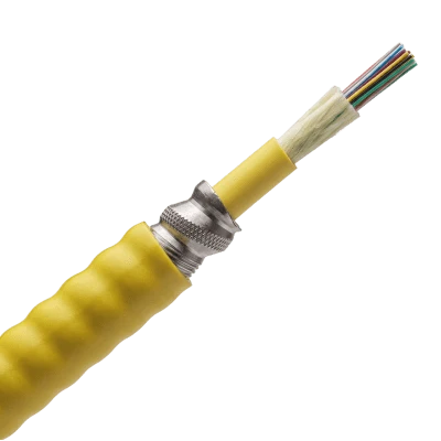 Cable de Fibra Óptica / 12 Hilos / Monomodo OS2 / Interior / Armado Tight Buffered 900 µm / OFCR Riser / Precio Por Metro