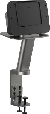 Soporte Fijo para Mesa / Tablet / Quick Lock / Giro 180° / Cerradura Doble Seguridad / Banco de Energía / Mesas hasta 100 mm (3.9 in)