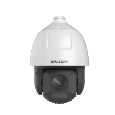 Domo PTZ IP / 4 MP / 45X Zoom / 300 m IR / 984 pies IR / WDR 120 dB / EIS / Deep Learning / IP66 / Hi-PoE