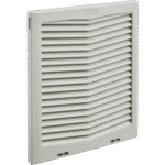 Rejilla de Escape para Ventilador con Filtro HG / Protección IP54 / Compatible con Ventiladores HF13 de 13 in (325 mm) / De Plástico / Color Gris Claro portada_0S400-298