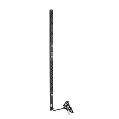PDU Vertical para Rack con 18 Tomas NEMA 5-15R, 15A, 1.22 m (48 in) de Altura, Acero Color Negro
