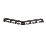Panel de Parcheo Modular Mini-Com (Sin Conectores), Angulado, Sin Blindaje, Con Números Pre-Impresos, de 24 Puertos, 1UR portada_0S400-310