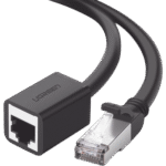 Cable de Extensión Cat6 RJ45 F/UTP / Macho a Hembra / 1m / Método de conexión 568B / Velocidad de transmisión 1000Mbps / Ancho de banda del canal 250MHz /Caja de Cobre / Negro portada_208614_0S1000