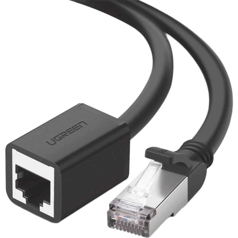 portada_208614_0S1000 Cable de Extensión Cat6 RJ45 F/UTP / Macho a Hembra / 1m / Método de conexión 568B / Velocidad de transmisión 1000Mbps / Ancho de banda del canal 250MHz /Caja de Cobre / Negro 11279 1