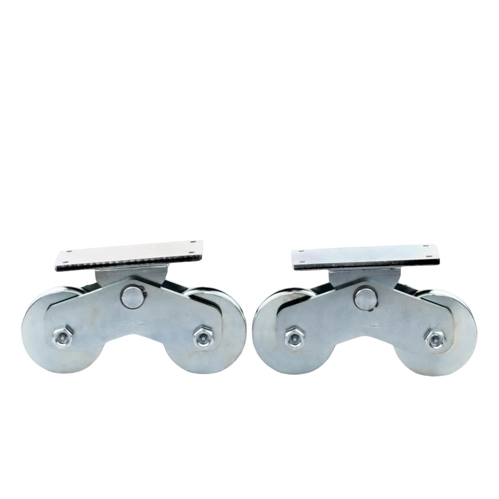 11515641001-AD-3-l Rueda Doble para Puerta Corrediza / 12 cm / Carga 1200 kg / Canal U Semiredondo / Acero Galvanizado 1151-5641-001 4