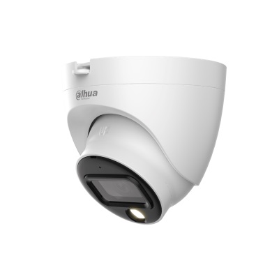 DAHUA HAC-HDW1239TLQN-A-LED - Camara Domo de 2 Megap/ Full Color/ Lente de 2.8 mm/ 107 Grados / 20 Metros de Iluminación/ Microfono Integrado/ IP67