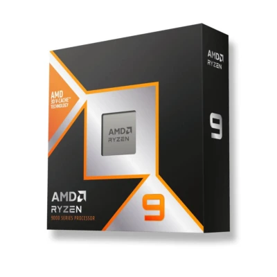 AMD RYZEN 9 9900X3D, 12 núcleos, Socket AM5, No incluye ventilador, Con gráficos incluidos.