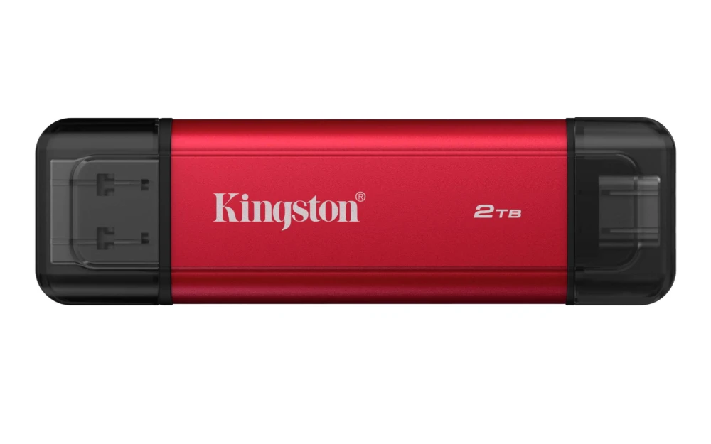 DDUKGT2660_full UNIDAD DE ESTADO SOLIDO PORTABLE KINGSTON SPSD 2TB DUAL USB-A/C 3.2 GEN 2 R.1050MB/S W.950MB/S ROJO SPSD/2TB 1