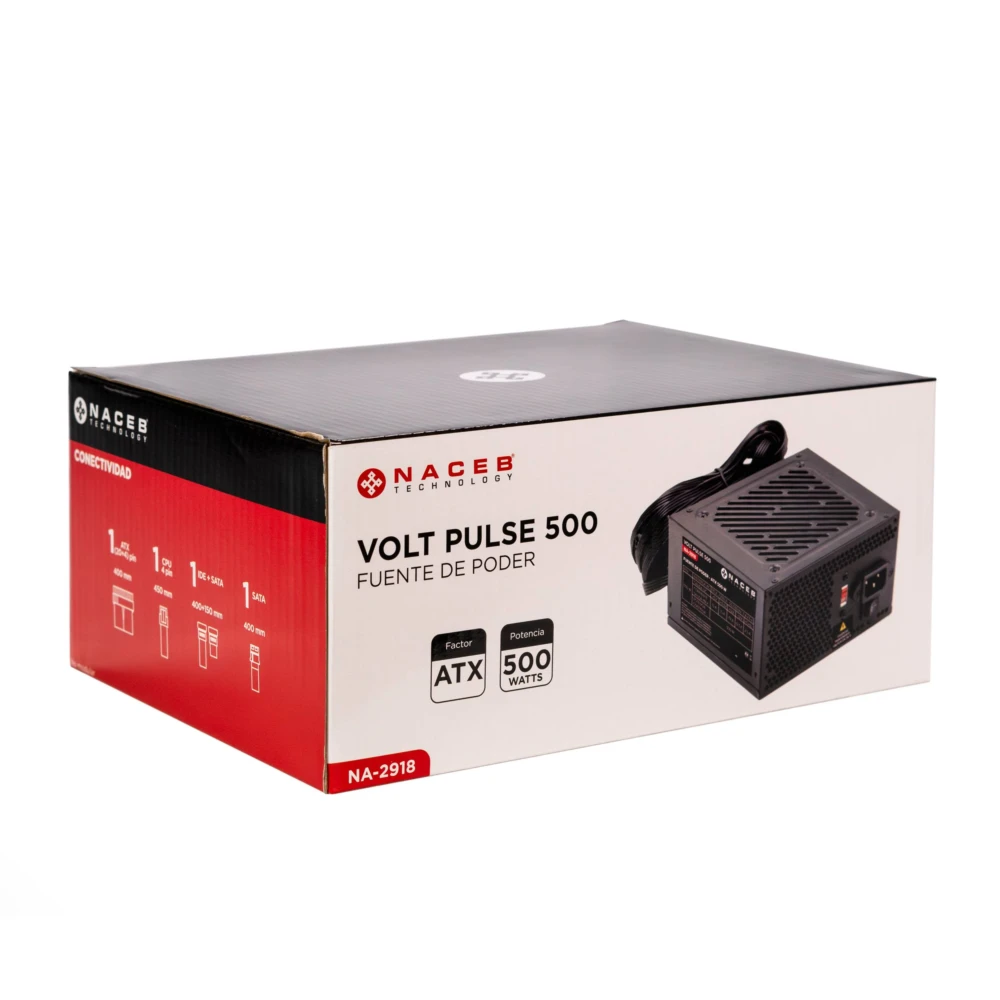 FUENTE DE PODER ATX 500W VOLT NA-2918 NA-2918 1