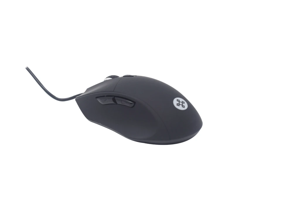 Mouse Naceb Technology NA-0115N, Negro, 6 botones, Alámbrico, Óptico, 800 - 2400 DPI NA-0115N 3