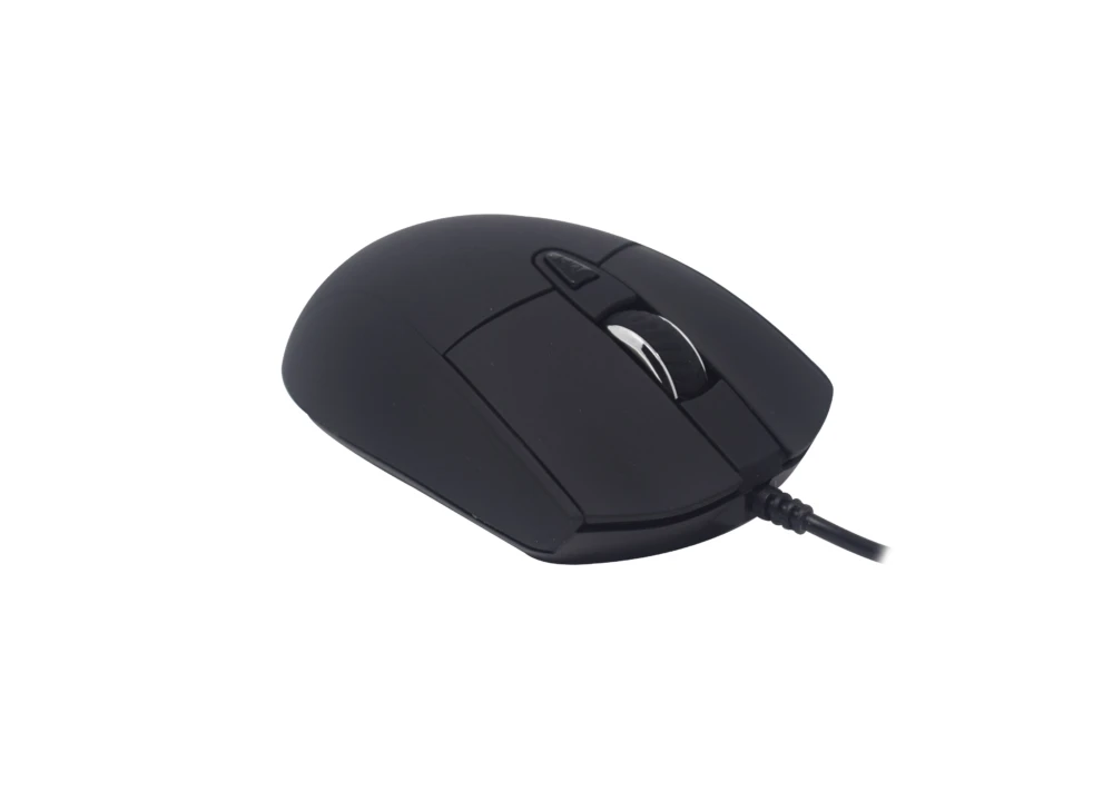Mouse Naceb Technology NA-0115N, Negro, 6 botones, Alámbrico, Óptico, 800 - 2400 DPI NA-0115N 1