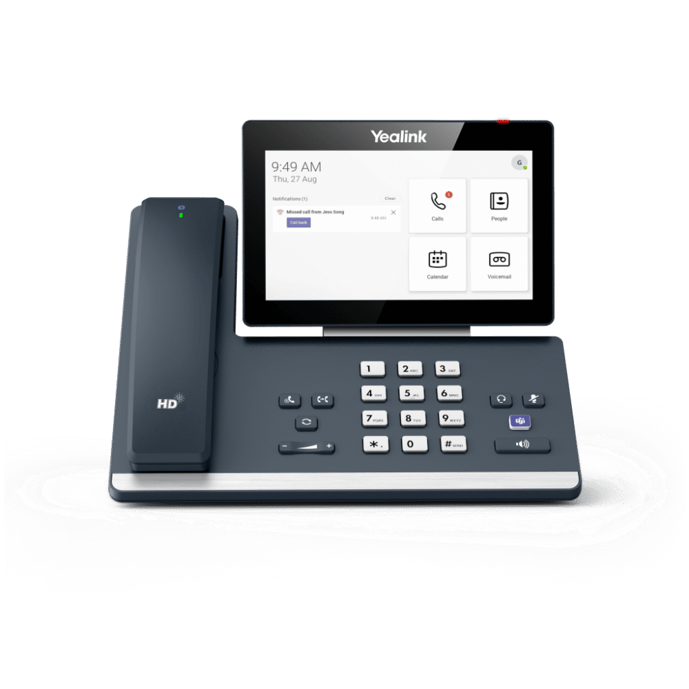Teléfono IP Empresarial / Pantalla Táctil 7 Pulgadas / Bluetooth 5.2 / Wi-Fi Dual Band / PoE / Microsoft Teams Nativo MP58-WH-E2-TEAMS 2