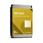 Disco Duro Empresarial WD Gold / SATA 6 Gb/s / 8 TB / 7200 RPM / Tecnología HelioSeal / ArmorCache / 5 Años Garantía / 2.5M Horas MTBF frontal_0S1000-8