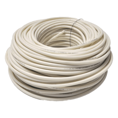 Cable para Cerca Electrificada / Bobina 25 m (82 ft) / Calibre AWG 22 / Doble Aislamiento / Anti-UV / Multifilar Flexible / -10°C a 60°C