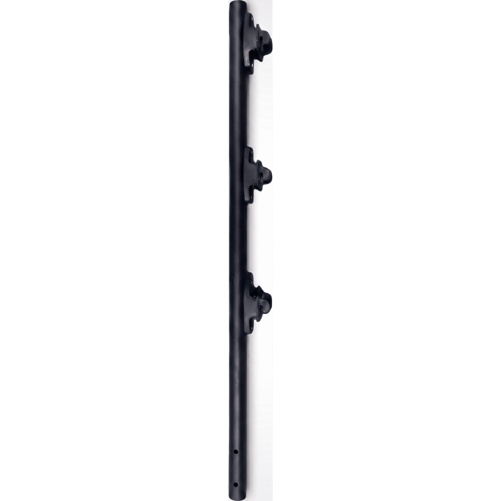 portada_0S1000-1078 Poste de Paso / Tubo de Acero Galvanizado / Diámetro 1" / Longitud 75 cm / 3 Aisladores / Pintura Negra / Peso 0.5 KG SF-POST-3B 1