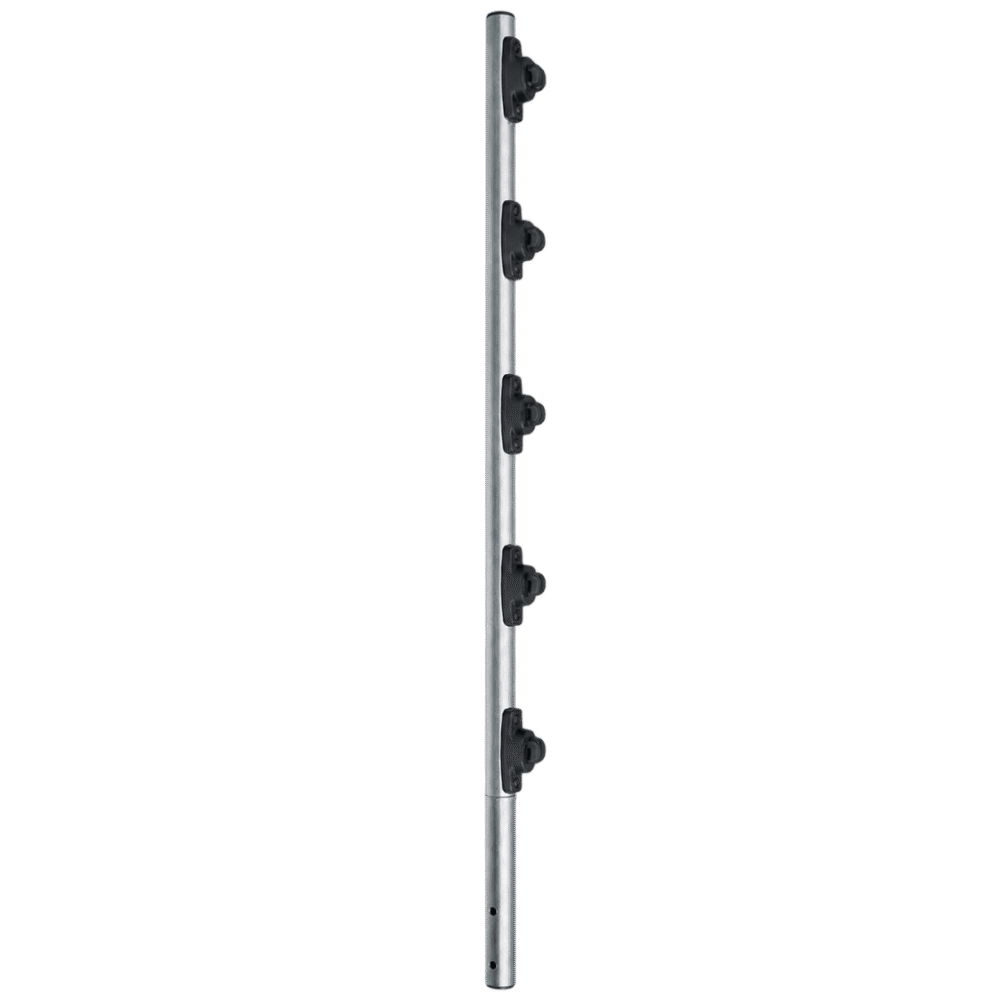 portada_0S1000-1083 Poste de Paso / Tubo de Acero Galvanizado / Diámetro 1" / Longitud 120 cm / 5 Aisladores / Sin Pintar / Peso 0.9 KG SF-POST-5 1