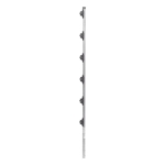Poste para Cerca Electrificada / 6 Aisladores de Paso / Acero Galvanizado Calibre 18 / Altura 1.4 m (4.6 ft) / Fijación en Concreto / Intemperie portada_0S1000-1085