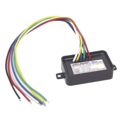 Flasher de Estado Sólido / Control 20 Cabezales LED / 12 Patrones Programables / IP67 / 12V DC