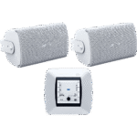 Kit de Audio Residencial | Mando Bluetooth EGI 121010H + Par de Bocinas de Superficie BOSE FS2SEW | 2+2W RMS | Blanco | IP55 portada_0S1000-145