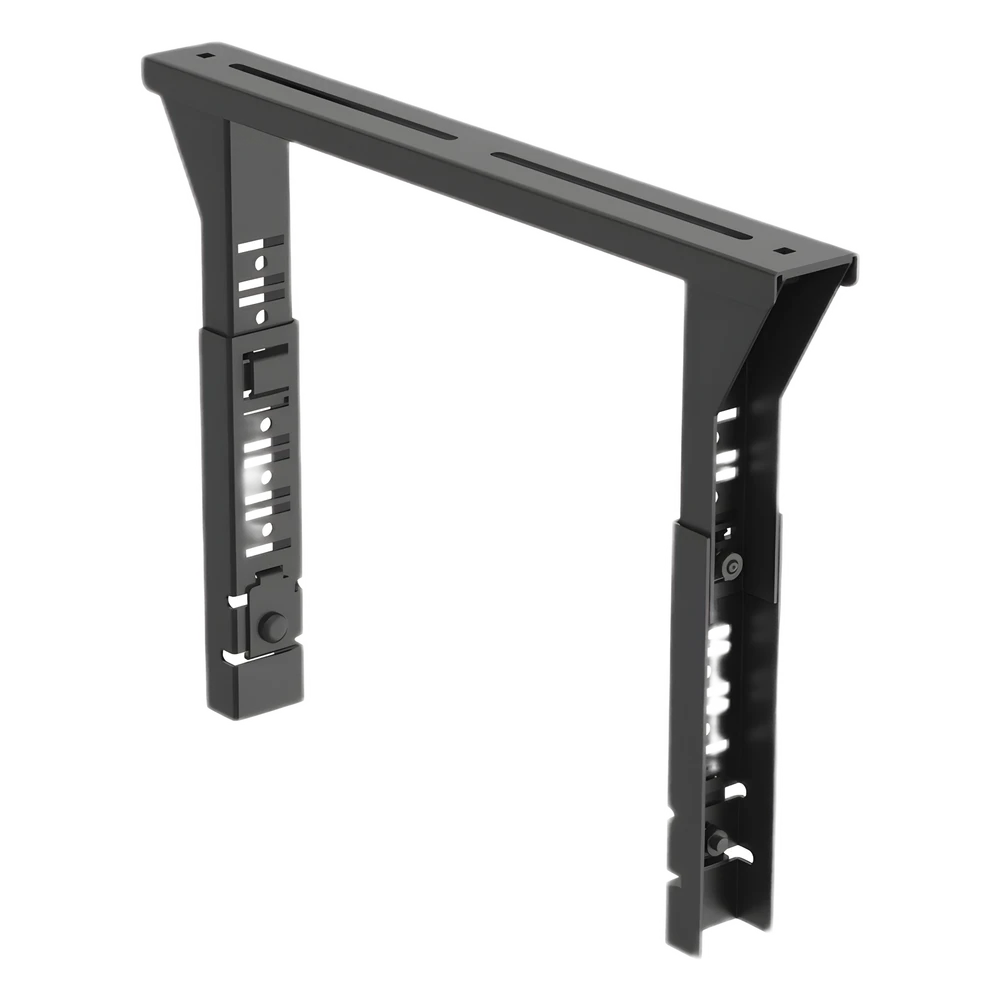 portada_0S1000-147 Soporte Trapezoidal Apilable / 300 mm (12") Ancho / Acero Recubierto en Polvo / Negro / Centros de Datos PWB12FRTBBL 1