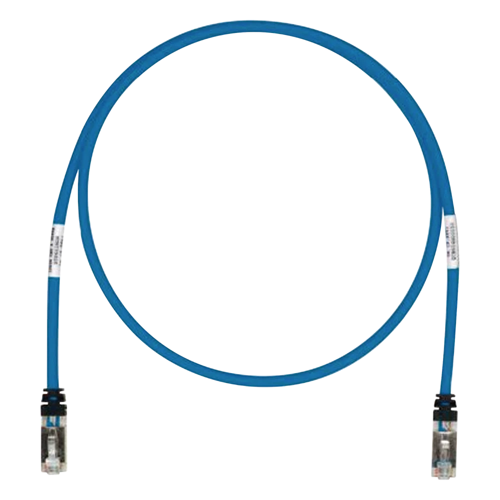 portada_0S1000-153 Patch Cord / Cat6A S/FTP / Blindado 26 AWG / CM/LSZH / 15.24 m (50 ft) / Azul STP6X50BU 1