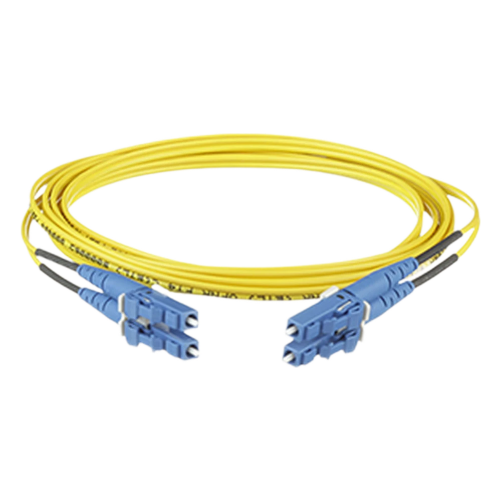 portada_0S1000-163 Jumper de Fibra Óptica / Monomodo OS2 9/125 / LC-LC Dúplex / OFNR Riser / 6 m (19.69 pies) / Amarillo F92ERLNLNSNM006 1