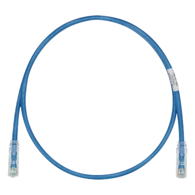 Cable de Parcheo UTP Cat6 / 24 AWG / LSZH / 1 Metro (3.28 Pies) / Azul