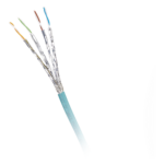 Bobina de Cable Blindado S/FTP / Cat 6A / Multifilar 24 AWG / Resistente Aceite-UV-Abrasión / PUR Ignífugo / 500 m (1640 pies) portada_0S1000-174