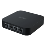 Switch PoE / 4 Puertos 802.3af/at / 90W Total / 1 Uplink Gigabit / QoS AV / SafeConnect portada_0S1000-193