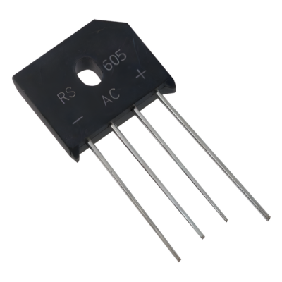 Puente Rectificador / 6 A / 600 V PIV / 420 V RMS / Silicio / -55°C a +150°C