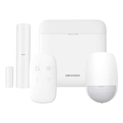Kit de Alarma Inalámbrico / 48 Zonas / PIR con Cámara 640x480 / Comunicación 433 MHz Bidireccional / Batería de Respaldo / Wi-Fi